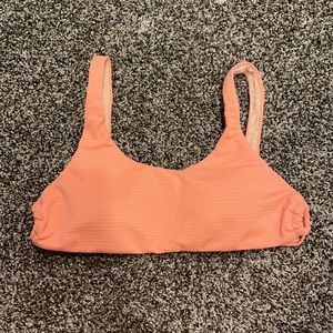 Pily Q Bralette Bikini Top With Gold rings